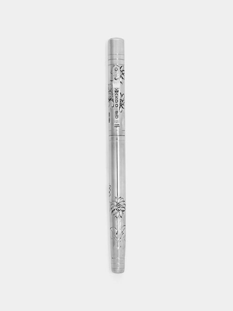 Yard O Led - Sunflower Sterling Silver Fountain Pen -  - ABASK - 