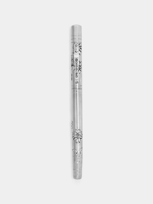 Yard O Led - Sunflower Sterling Silver Fountain Pen -  - ABASK - 