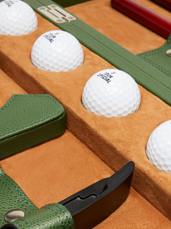 Renzo Romagnoli - Leather Travel Golf Set -  - ABASK