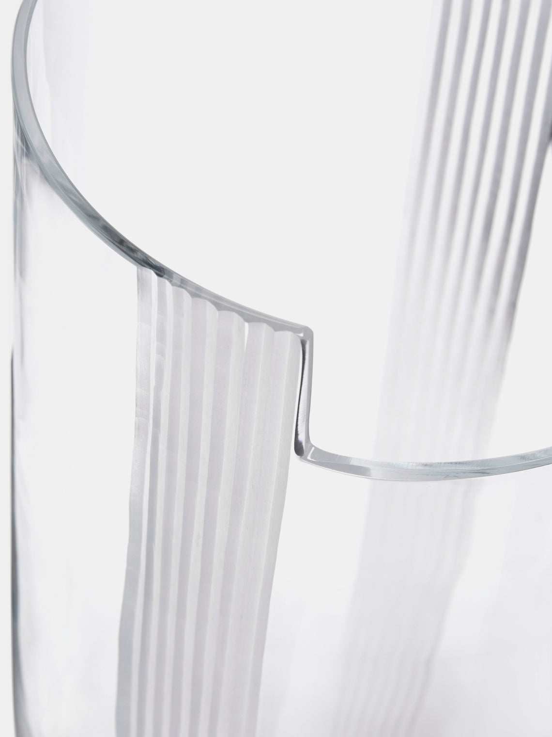 Carlo Moretti - Bande Molate Hand-Blown Murano Glass Vase -  - ABASK
