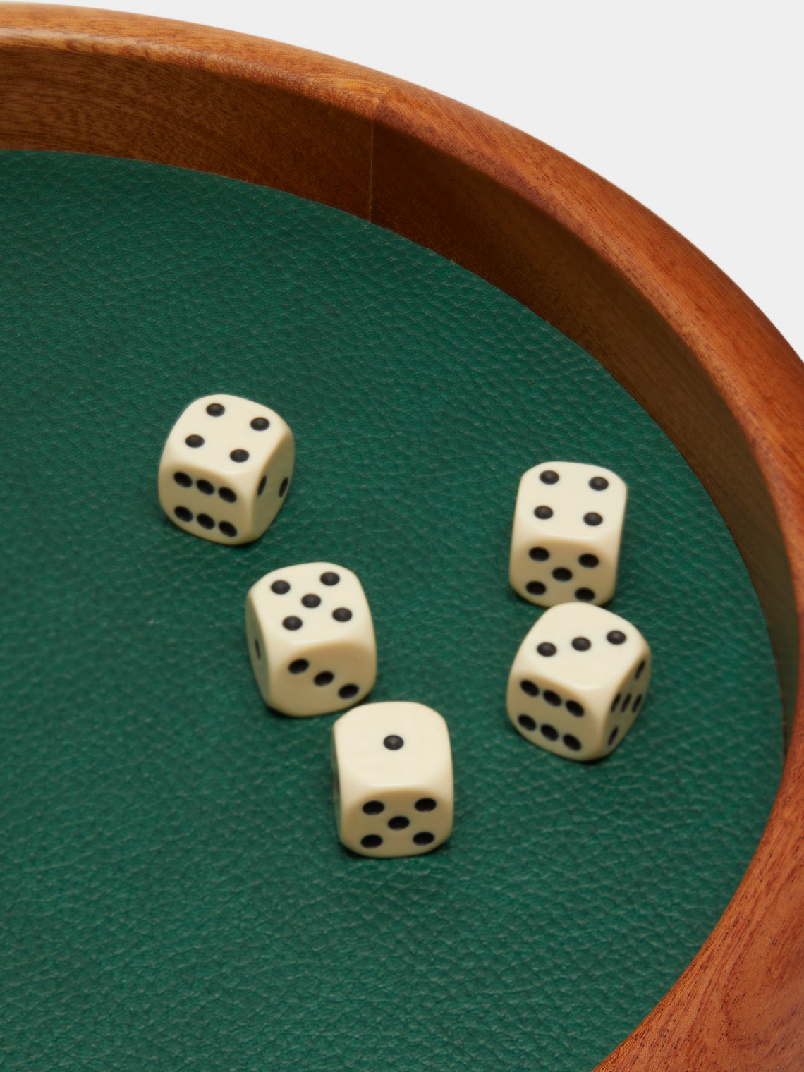 Dal Negro - Mahogany Dice Tray -  - ABASK