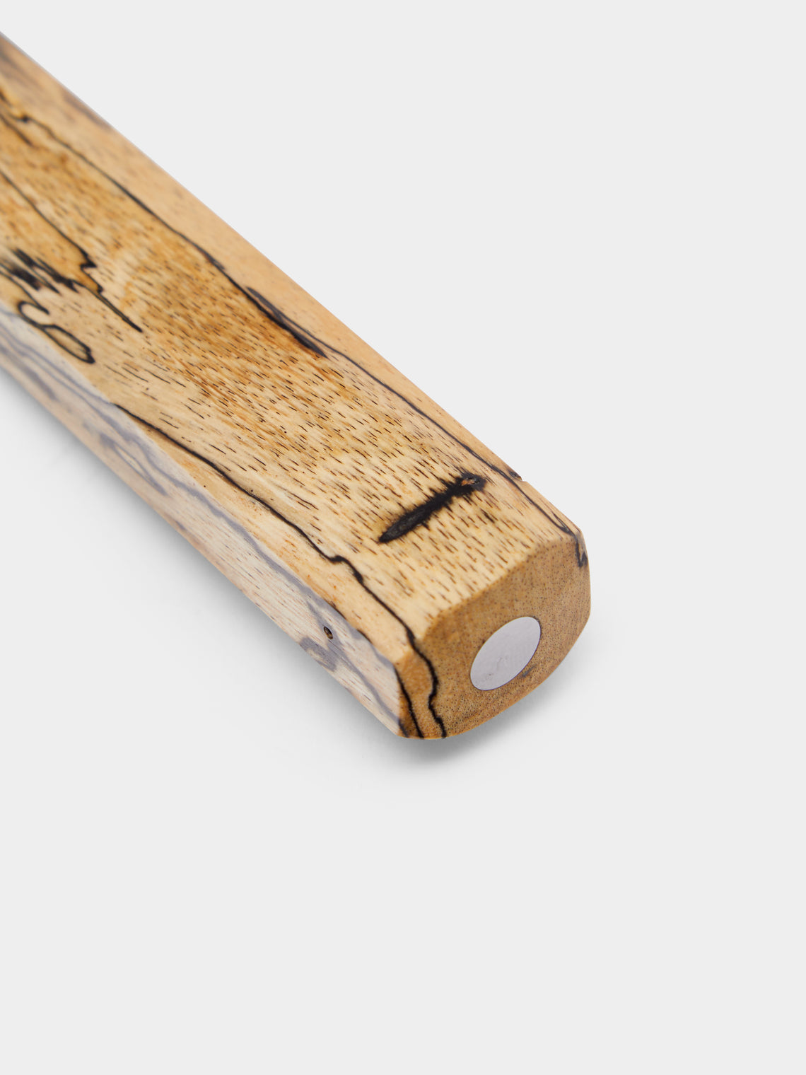 Bodman Blades - Hand-Forged Spalted Tamarind and Damascus Steel Nakiri Knife -  - ABASK