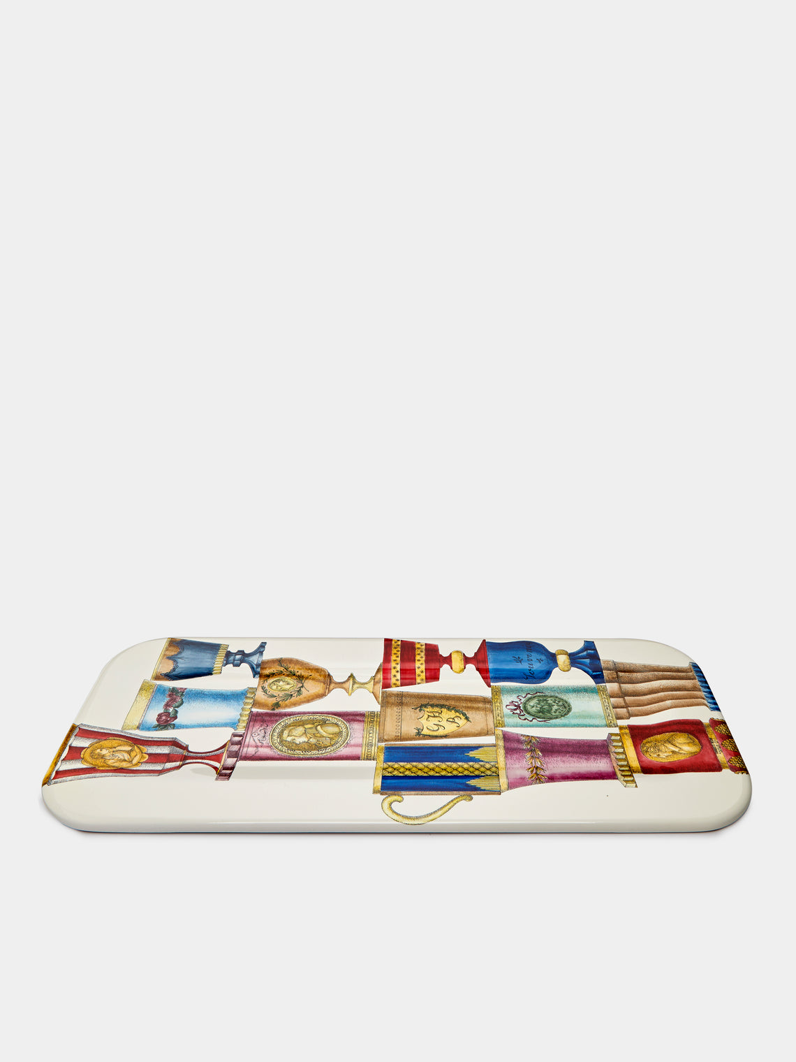 Fornasetti - Bicchieri di Boemia Wood Tray -  - ABASK