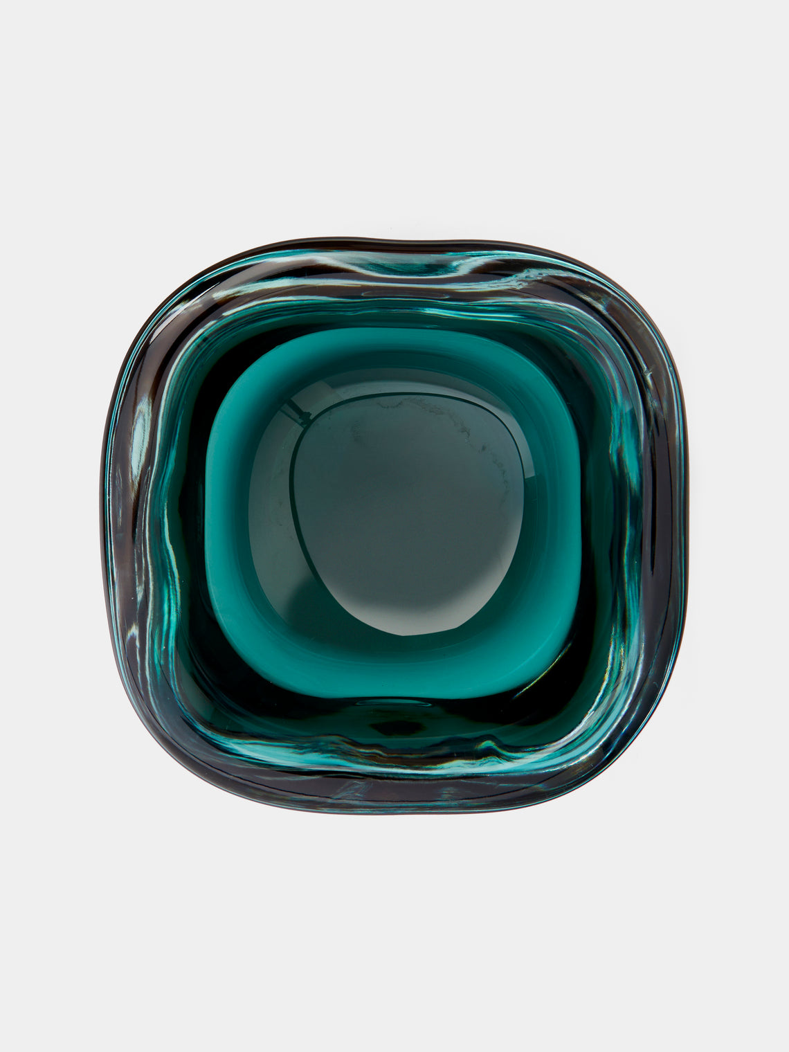 Yali Glass - Sommerso Hand-Blown Murano Glass Bowl -  - ABASK