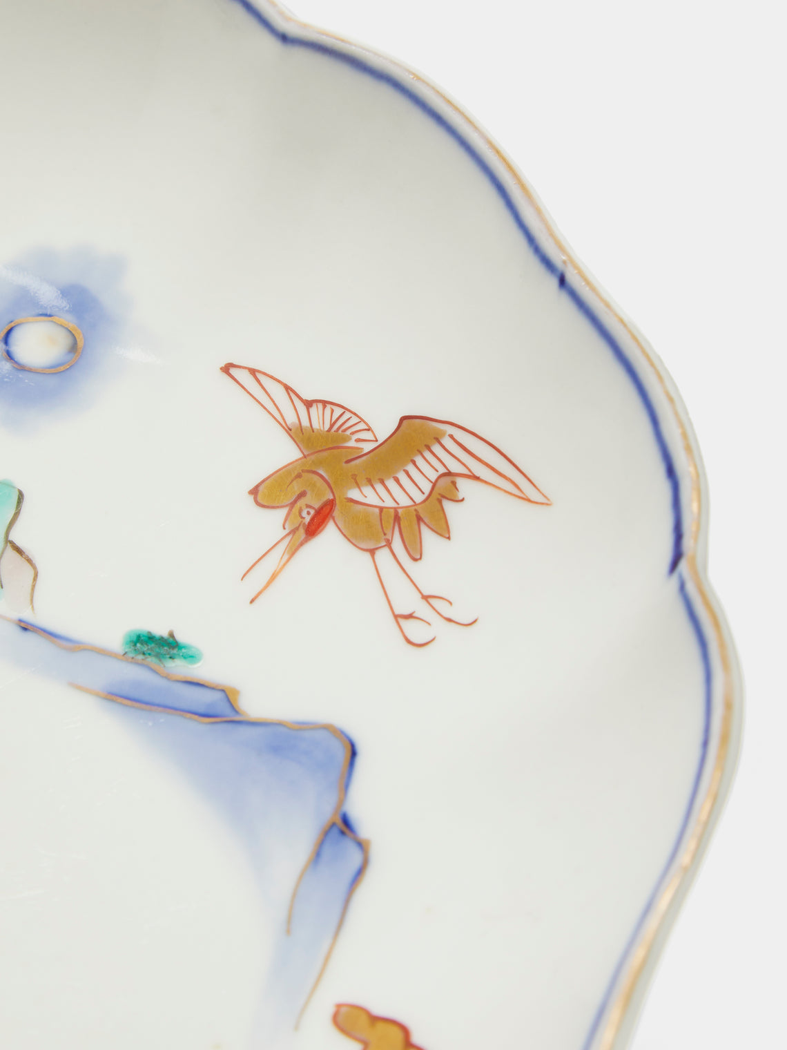Antique and Vintage - Late 19th Century Hand-painted Japanese Ceramic Plates (Set of 7) - Multiple - ABASK