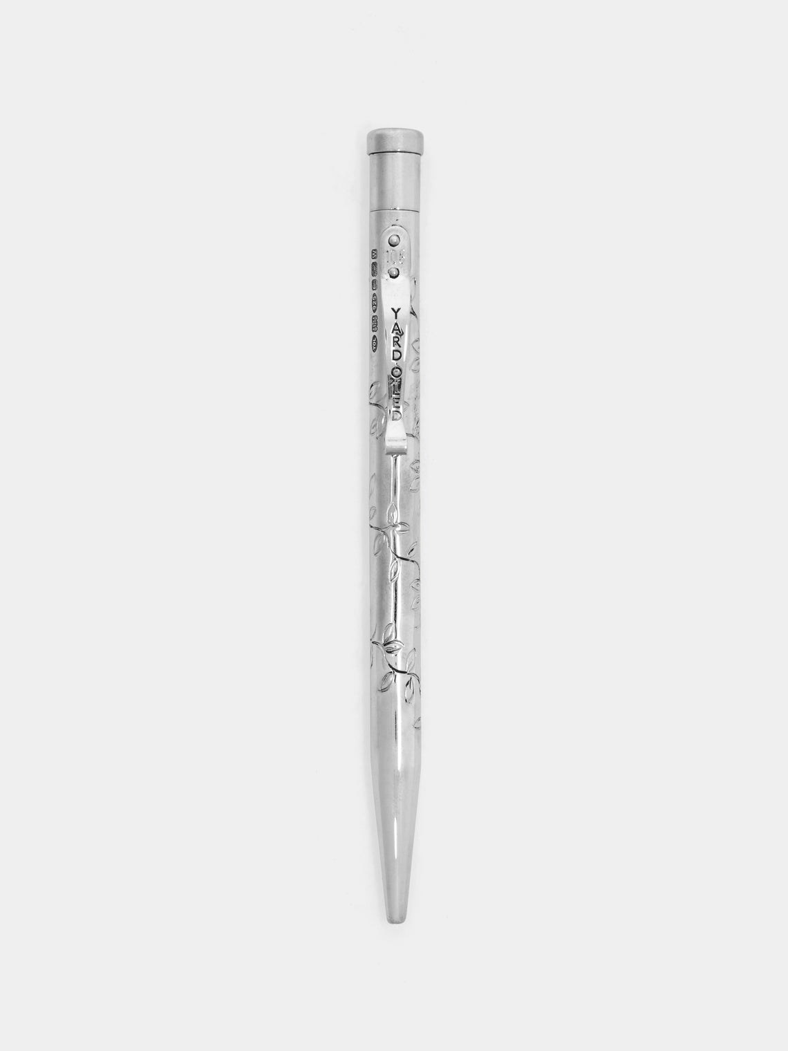 Yard O Led - Mayflower Sterling Silver Ballpoint Pen - Silver - ABASK - 