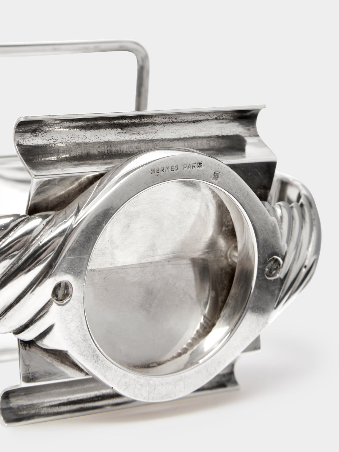Antique and Vintage - 1960s Hermès Silver-Plated Card Holder -  - ABASK