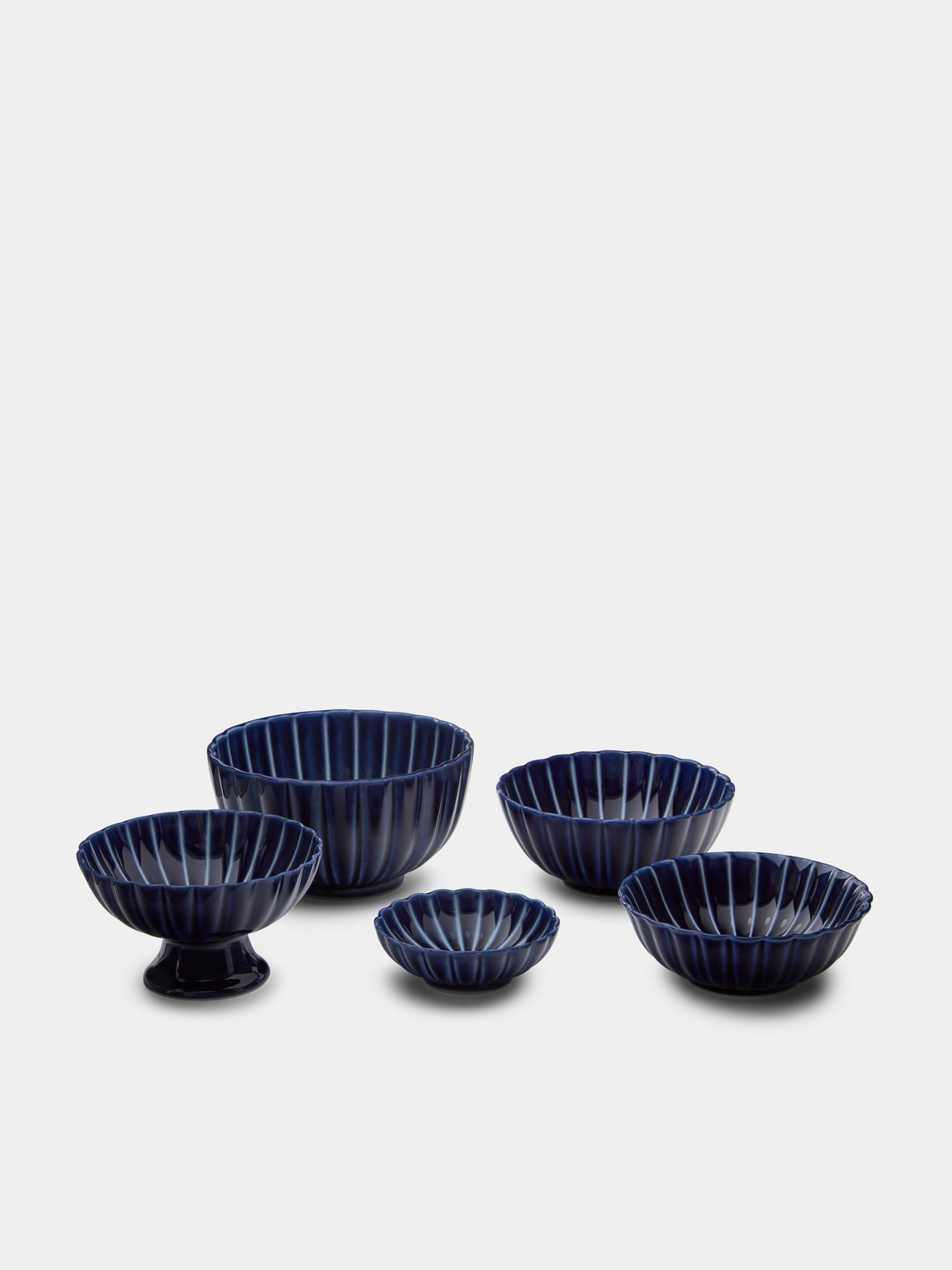 Kaneko Kohyo - Giyaman Urushi Ceramic Condiment Bowls (Set of 4) -  - ABASK