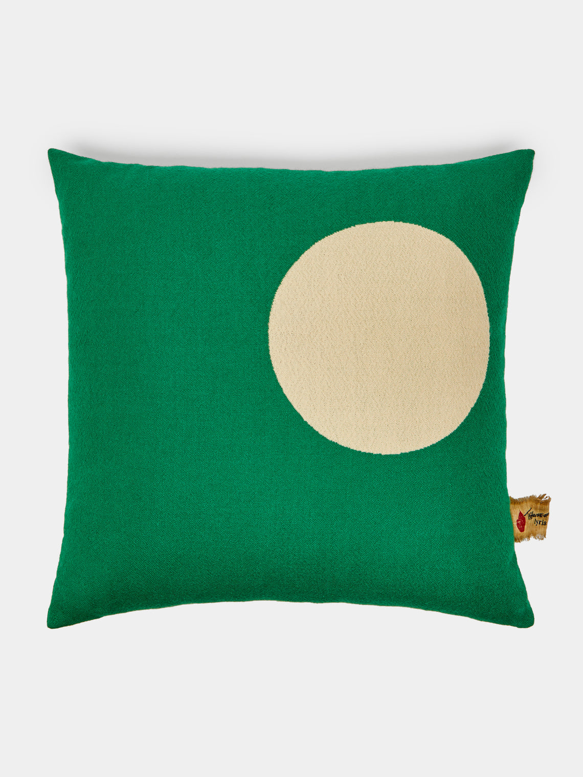 The House of Lyria - Polka Dot Handwoven Wool Cushion -  - ABASK - 