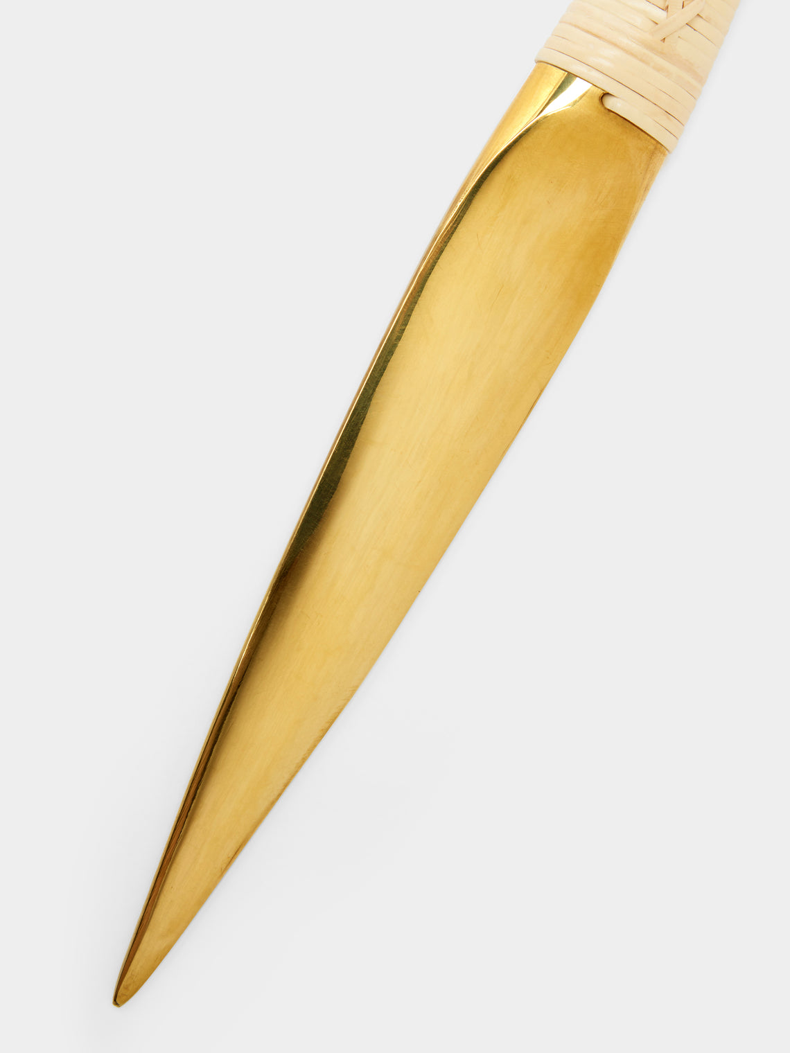 Carl Auböck - Rattan and Brass Letter Opener -  - ABASK