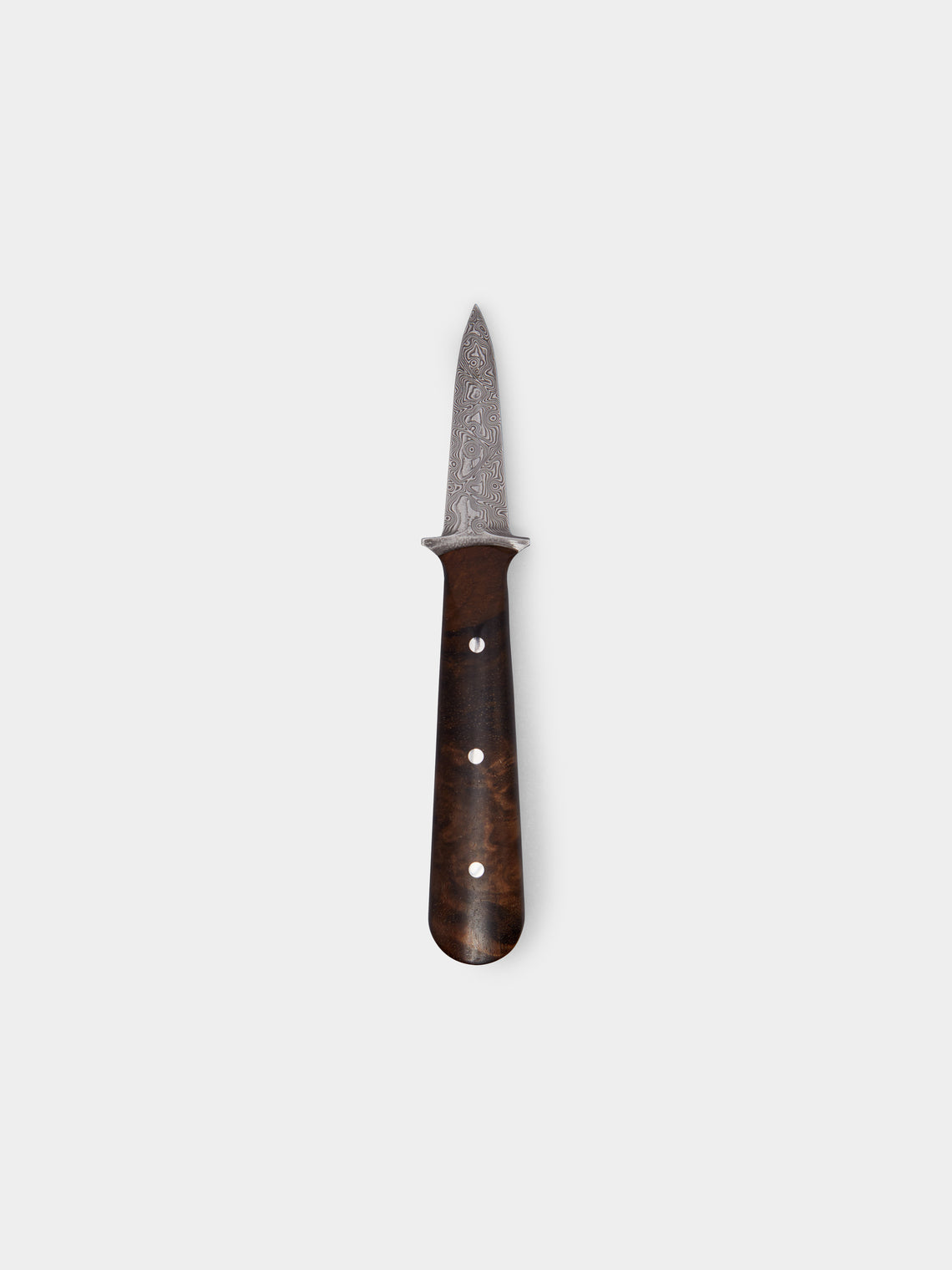 Bodman Blades - Hand-Forged Walnut and Damascus Steel Oyster Knife -  - ABASK - 