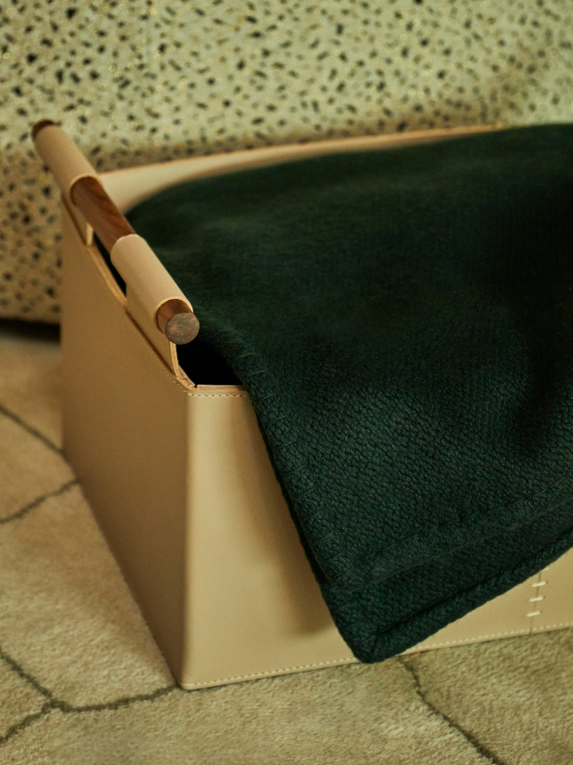 Rose Uniacke - Hand-Dyed Cashmere Large Blanket -  - ABASK
