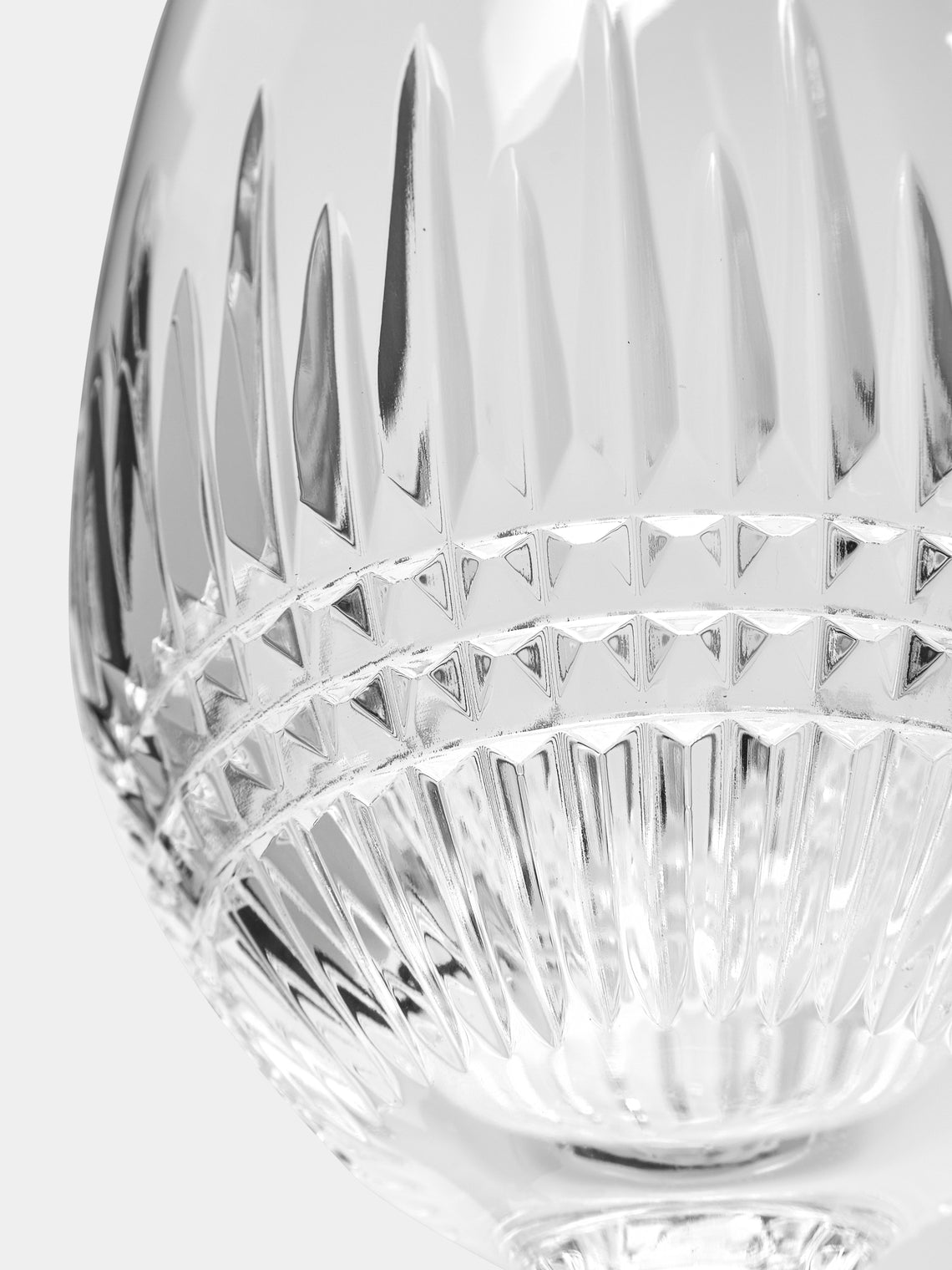 Waterford - Lismore Cut Crystal Red Wine Glasses (Set of 2) - Clear - ABASK