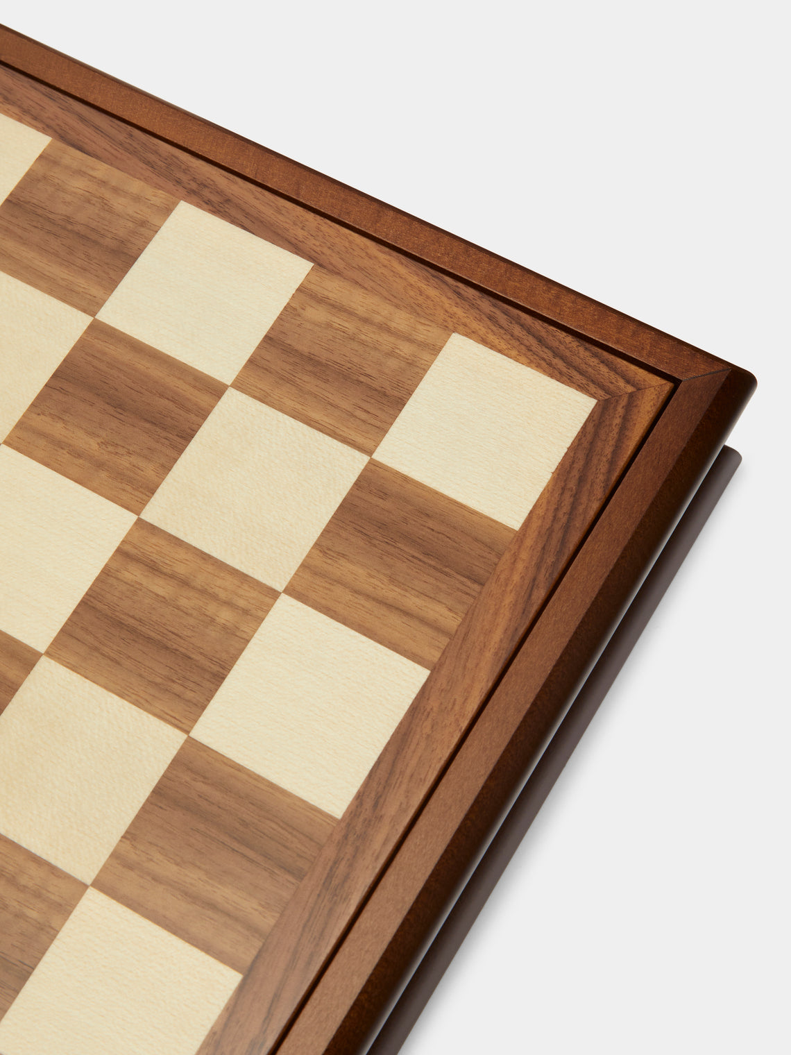 Dal Negro - Limewood Chess and Draughts Set -  - ABASK