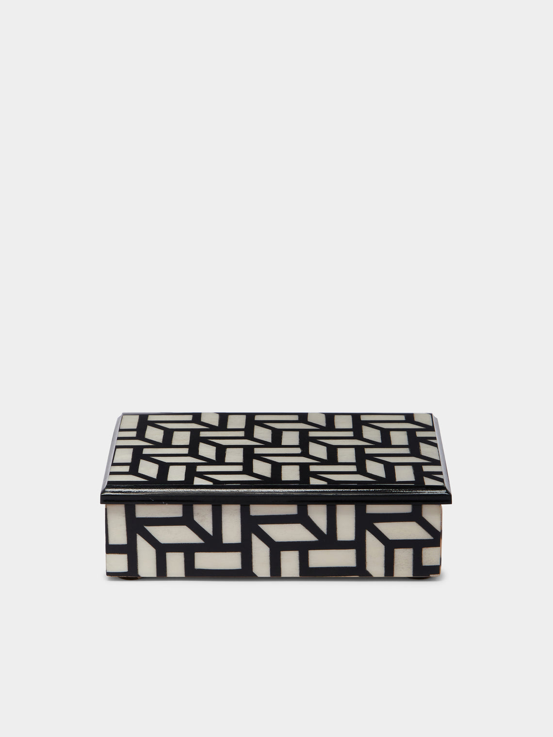 Biagio Barile - Geometric Wood Inlay Box -  - ABASK - 