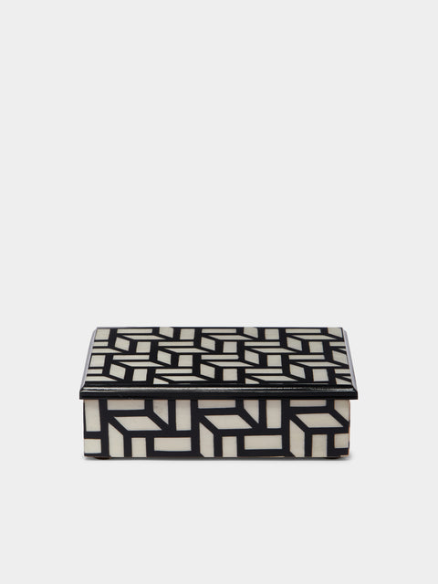 Biagio Barile - Geometric Wood Inlay Box -  - ABASK - 