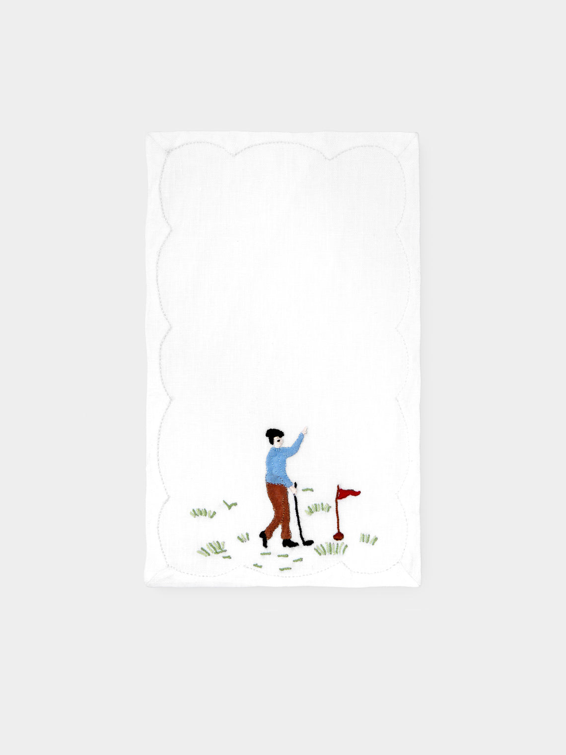 Taf Firenze - Golfers Cocktail Napkins (Set of 6) -  - ABASK