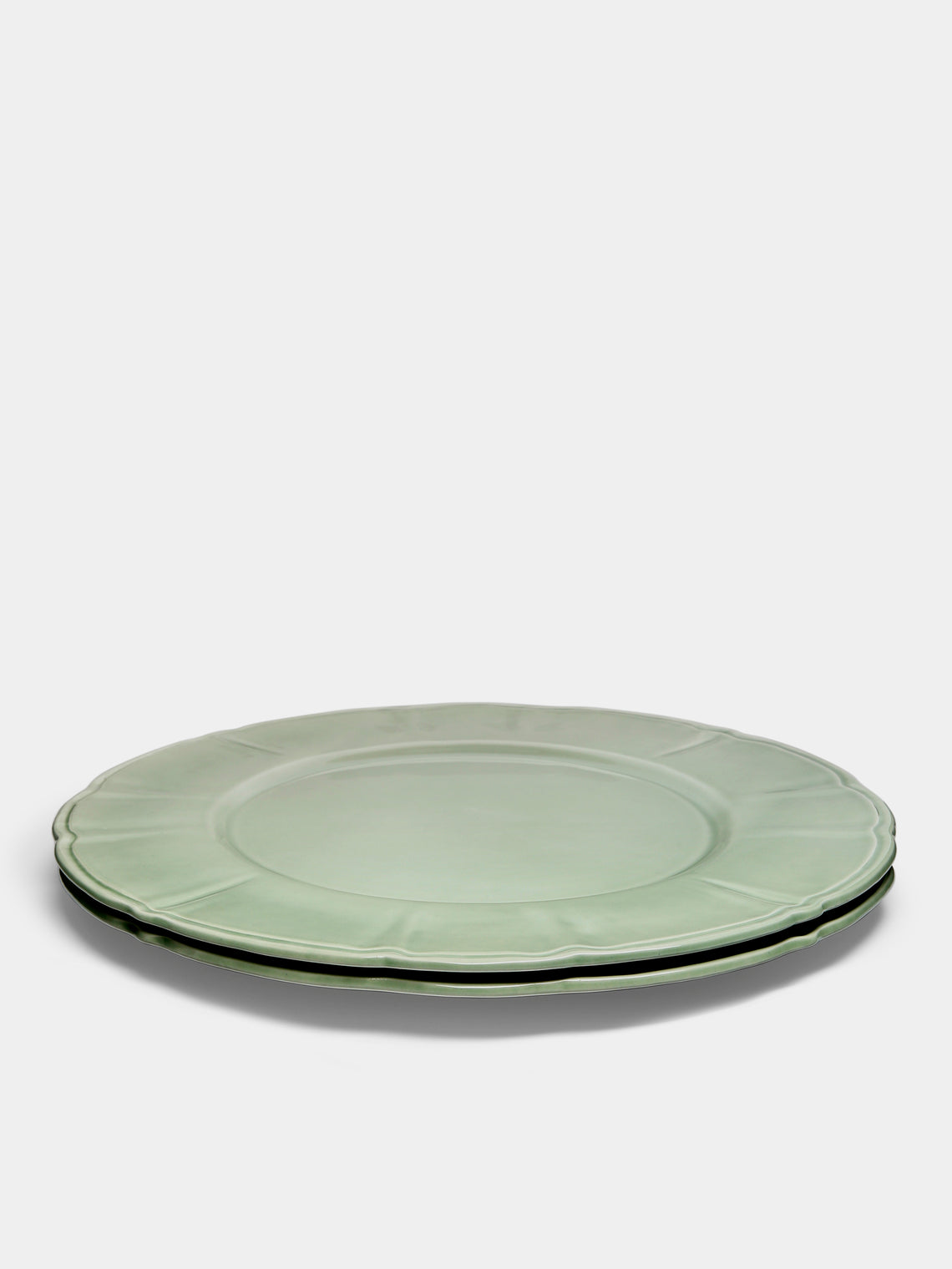 Laboratorio Paravicini - Milano Ceramic Charger Plates (Set of 2) -  - ABASK