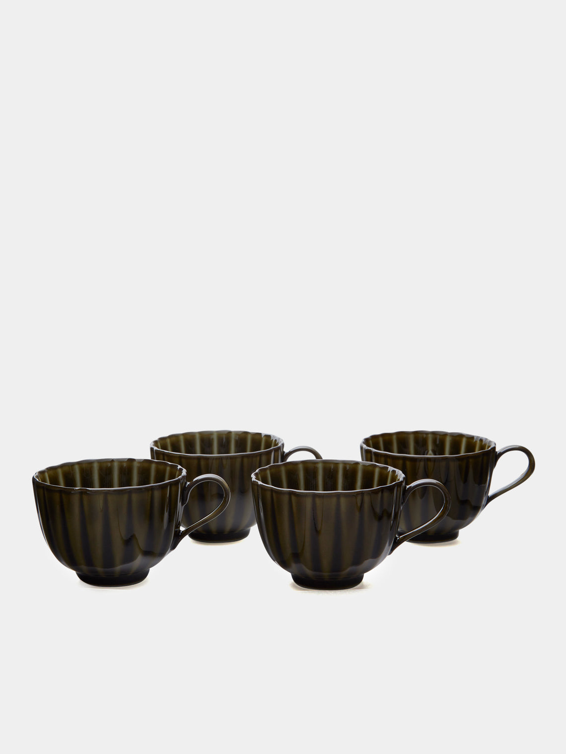 Kaneko Kohyo - Giyaman Urushi Ceramic Coffee Cups (Set of 4) -  - ABASK