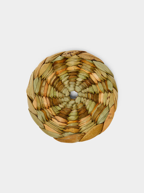 Rush Matters - Handwoven Rush Coasters (Set of 4) -  - ABASK - 