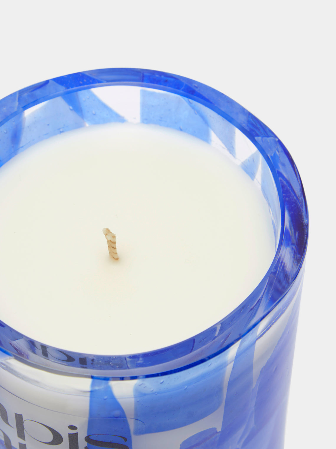 Stories of Italy - Lapis Hand-Blown Murano Glass Scented Candle -  - ABASK