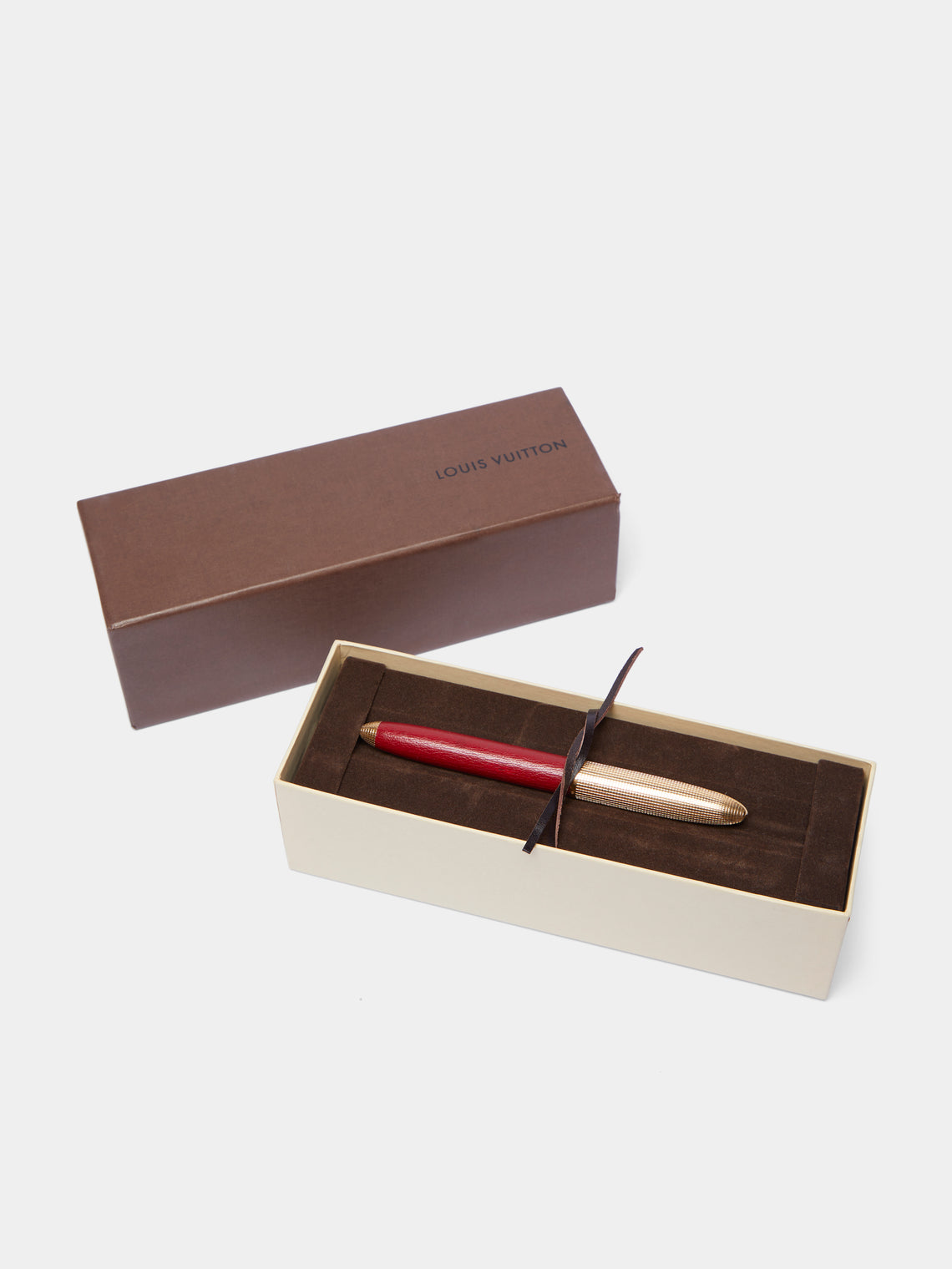 Antique and Vintage - 1997 Anouska Hempel for Louis Vuitton Fountain Pen - Red - ABASK
