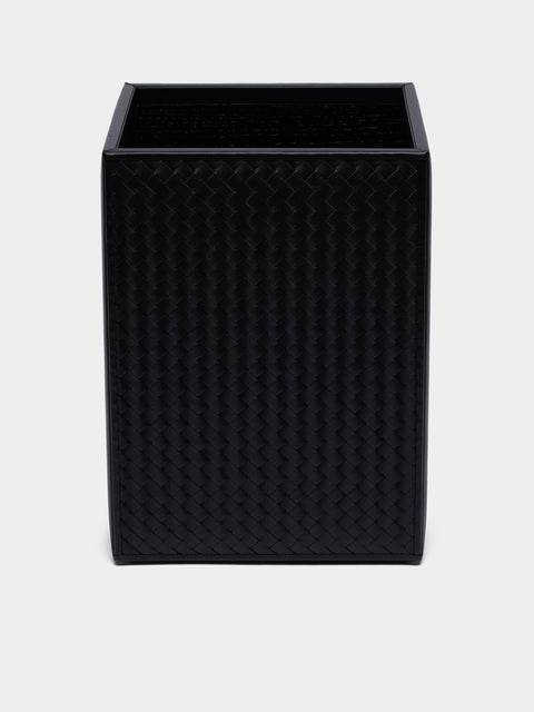 Riviere - Woven Leather Bin -  - ABASK - 