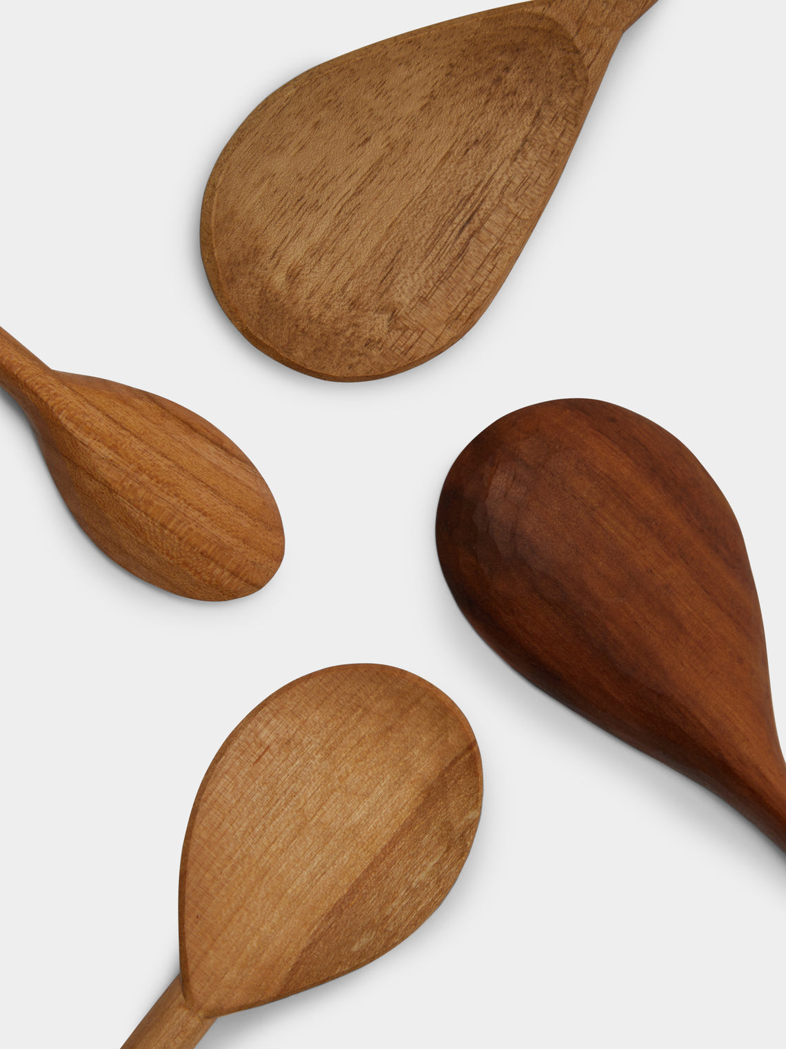 Rabea Gebler - Oiled Cherry Wood Spoons (Set of 4) -  - ABASK