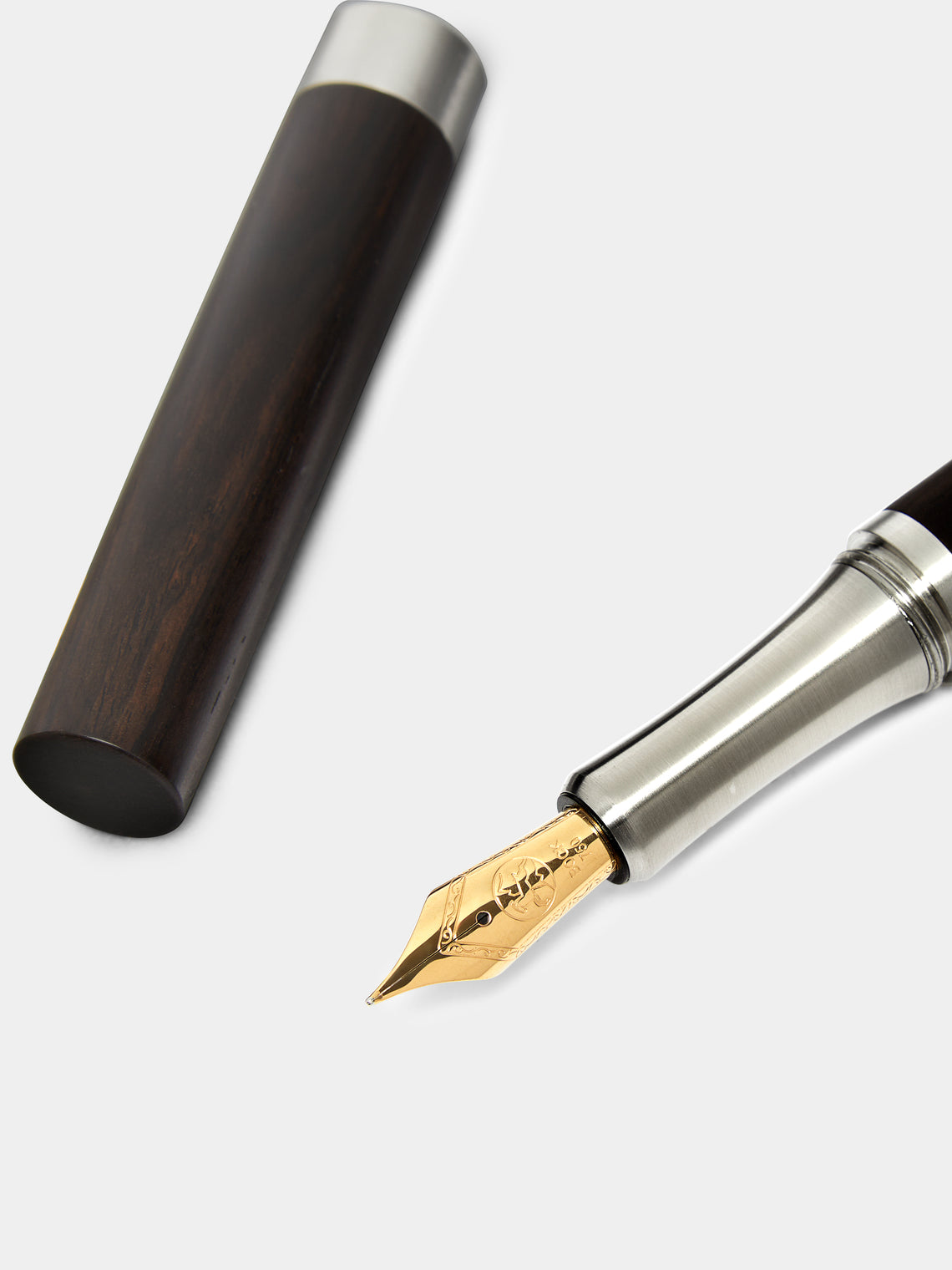 Atelier Fesseler - Paris Ebony Fountain Pen -  - ABASK