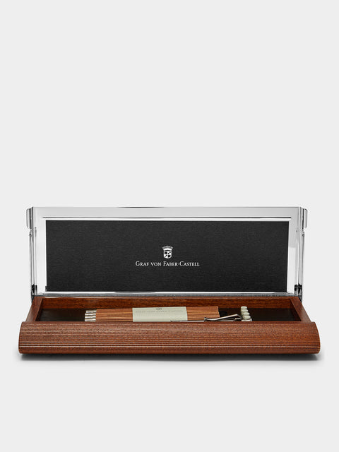 Graf von Faber-Castell - Platinum-Plated Perfect Pencil Desk Set -  - ABASK - 