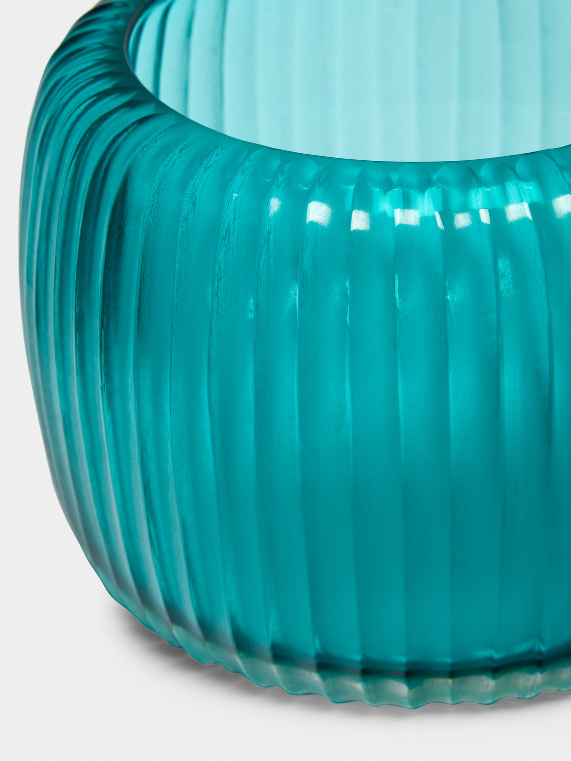 Micheluzzi Glass - Pozzo Acqua Hand-Blown Murano Glass Vase -  - ABASK