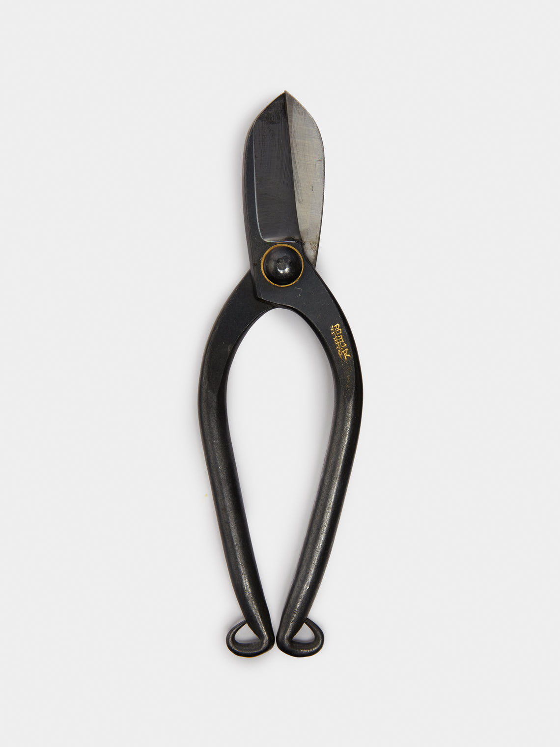 Banshu Hamono - Ikenobo Hand-Forged Flower Scissors - Black - ABASK - 
