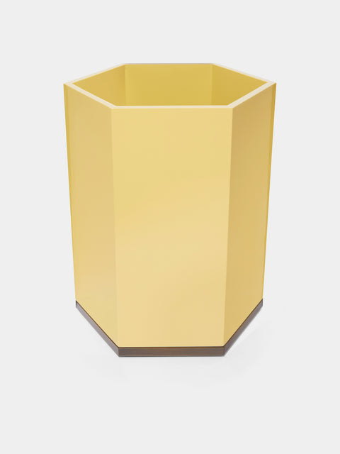 The Lacquer Company - Lacquered Hexagonal Bin -  - ABASK - 