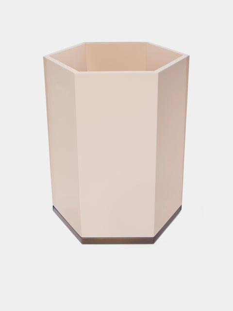 The Lacquer Company - Lacquered Hexagonal Bin -  - ABASK - 