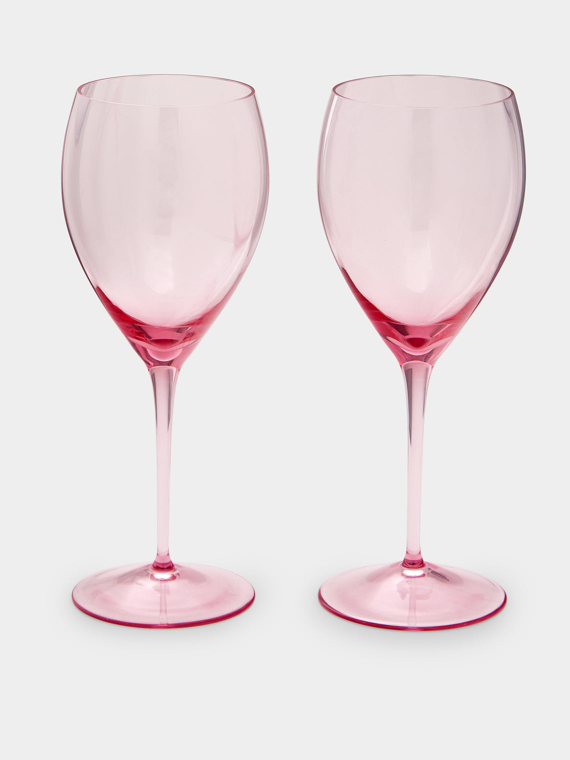 Moser - Optic Hand-Blown Crystal White Wine Glasses (Set of 2) -  - ABASK
