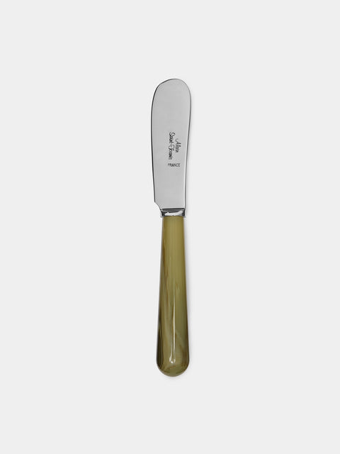 Alain Saint-Joanis - Marbled Resin Butter Spreader -  - ABASK - 