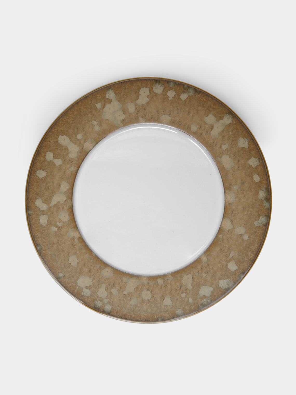 Jaune de Chrome - Basmati Porcelain Charger Plate -  - ABASK - 