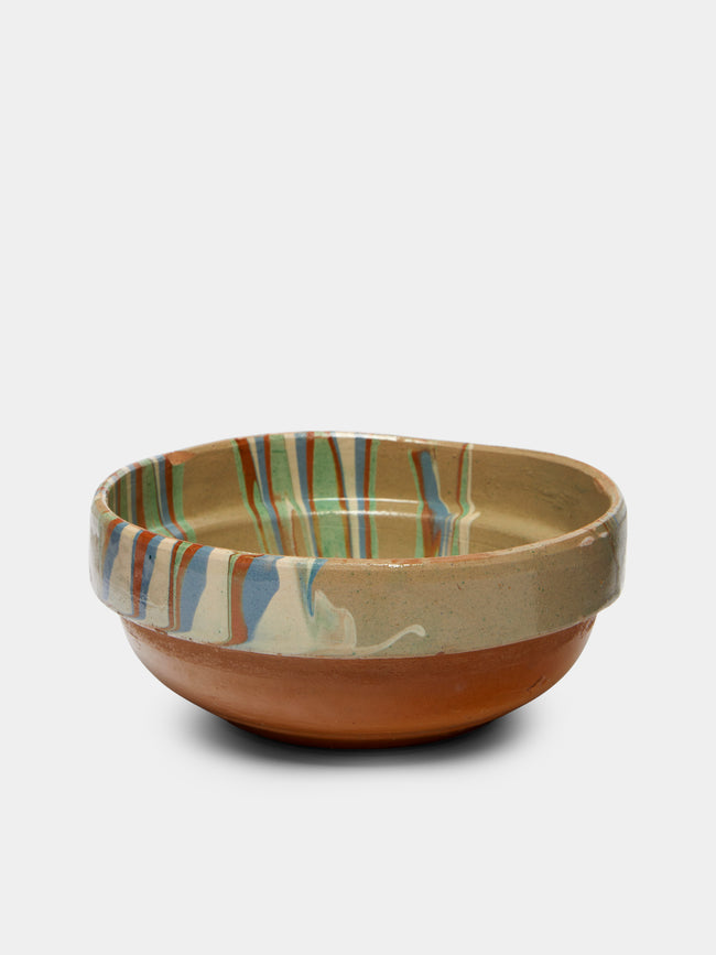 Antique and Vintage - 1950-1970 Romanian Bowl - Cream - ABASK - 