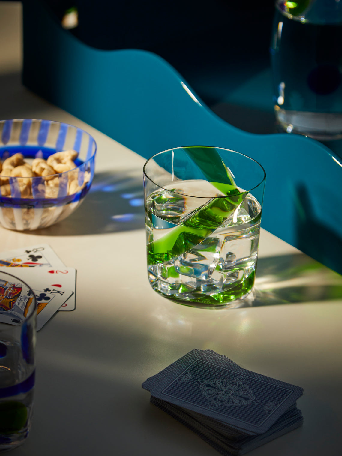 Carlo Moretti - Bora Hand-Blown Murano Glass Tumbler -  - ABASK