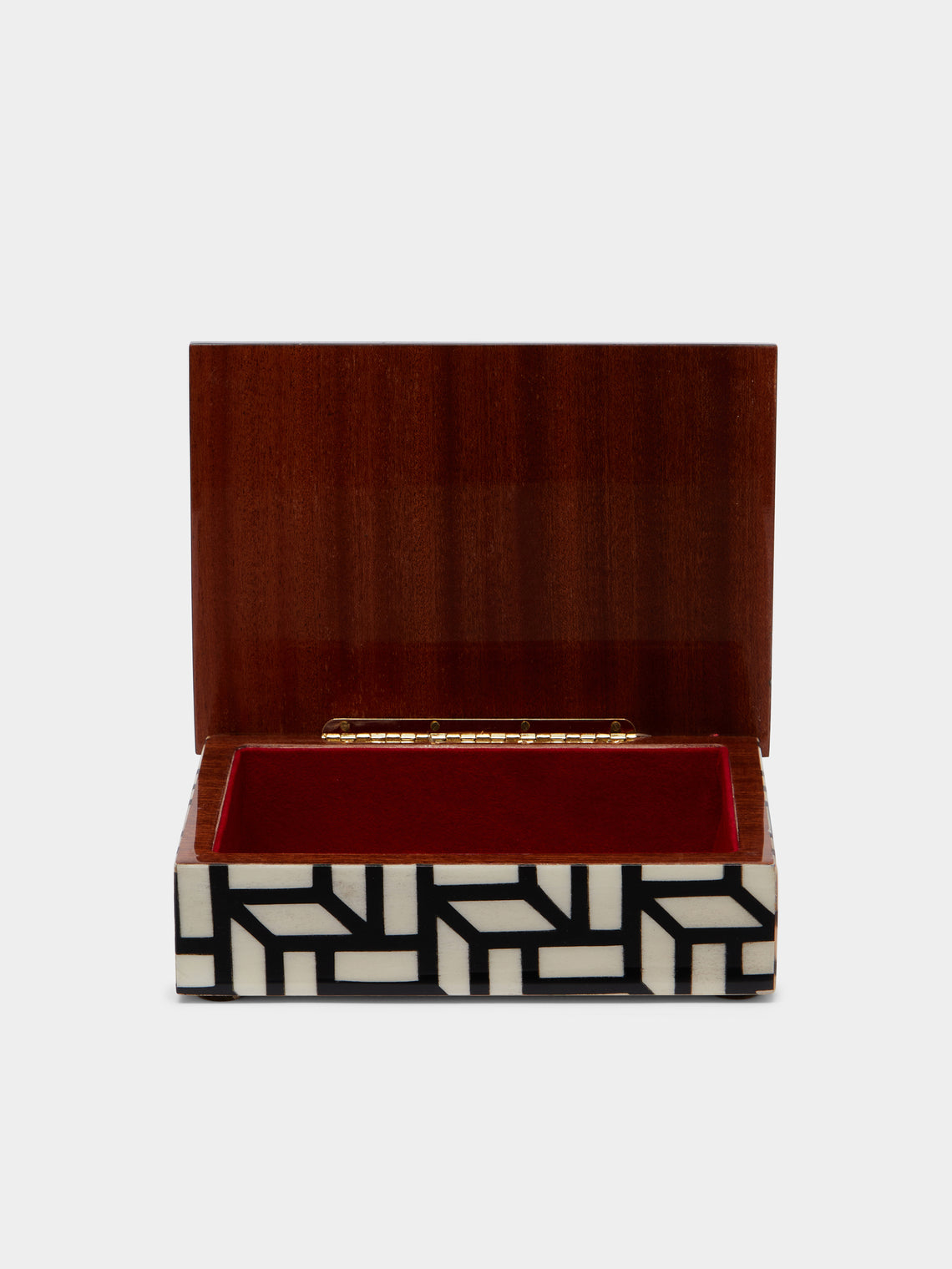 Biagio Barile - Geometric Wood Inlay Box -  - ABASK