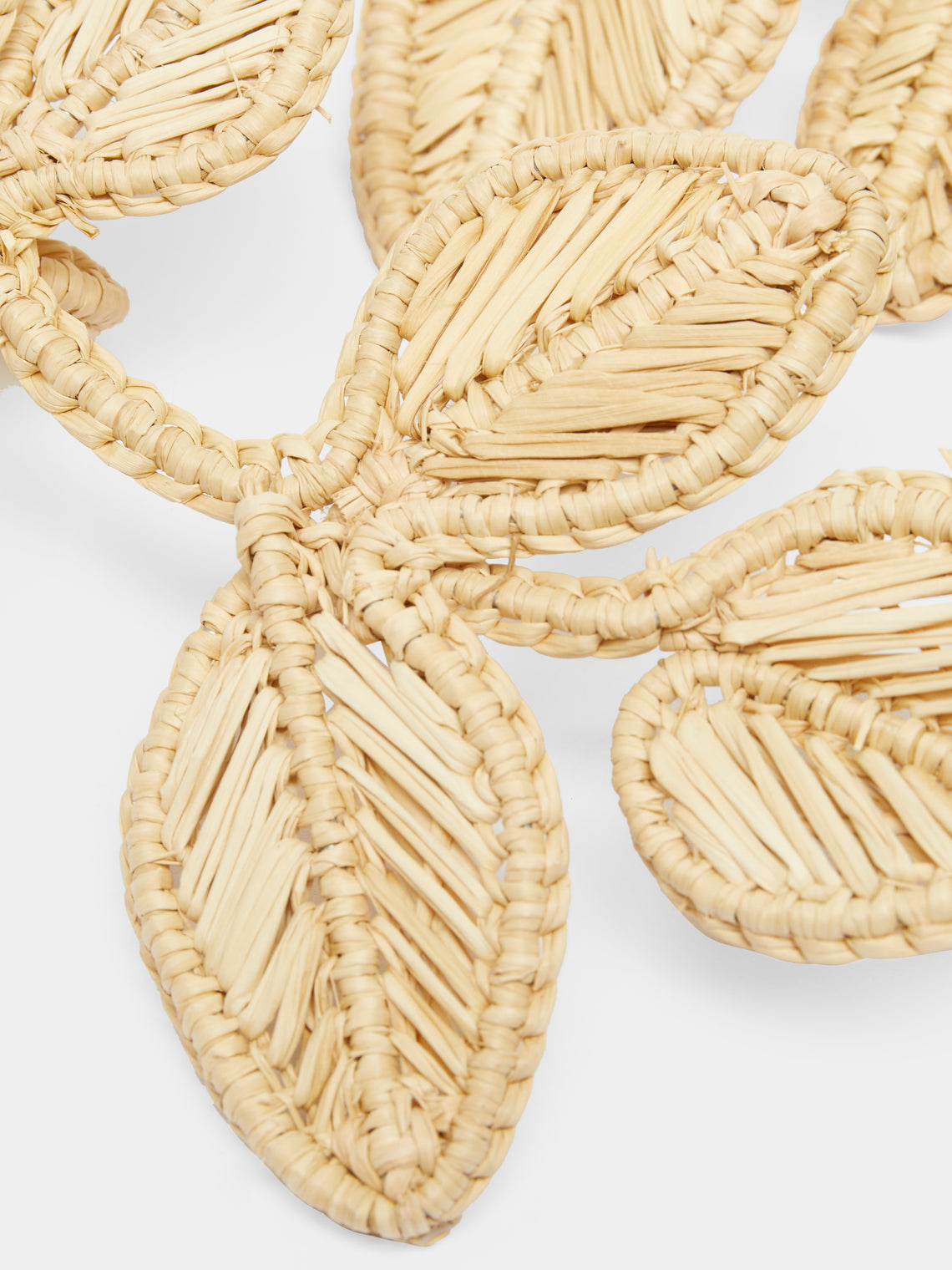 Artesanías del Atlántico - Handwoven Stromanthe Palm Napkin Rings (Set of 4) -  - ABASK