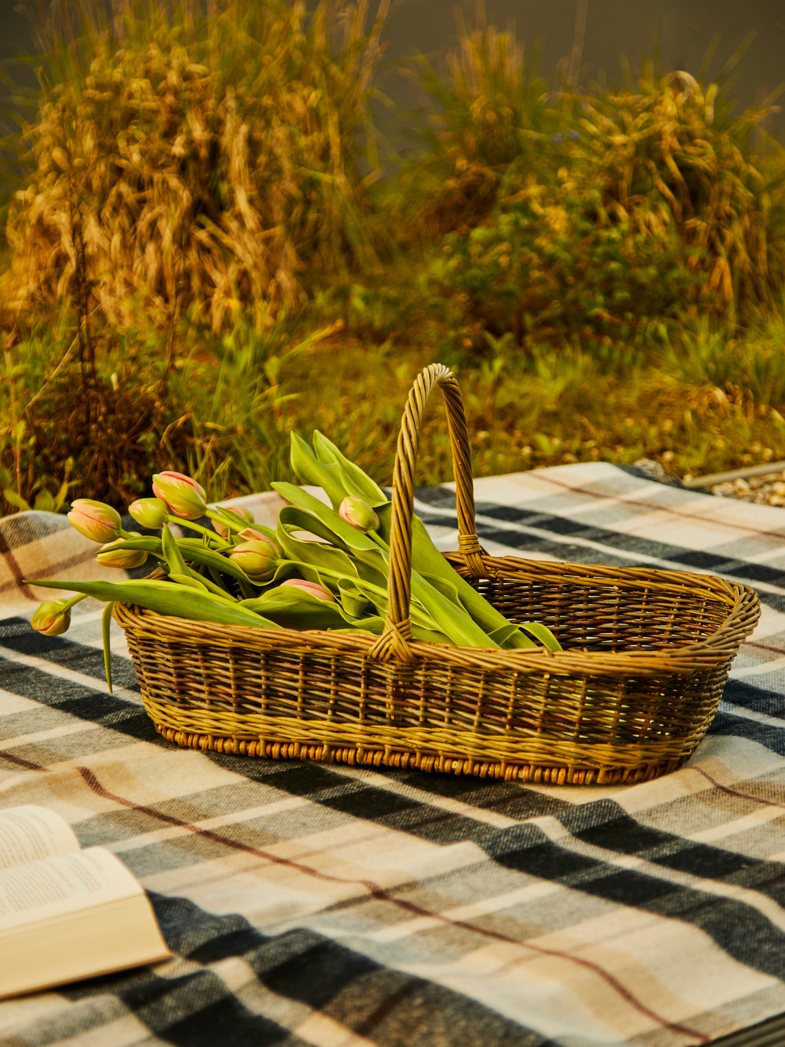 Benjamin Nauleau - Handwoven Willow Rectangular Basket -  - ABASK