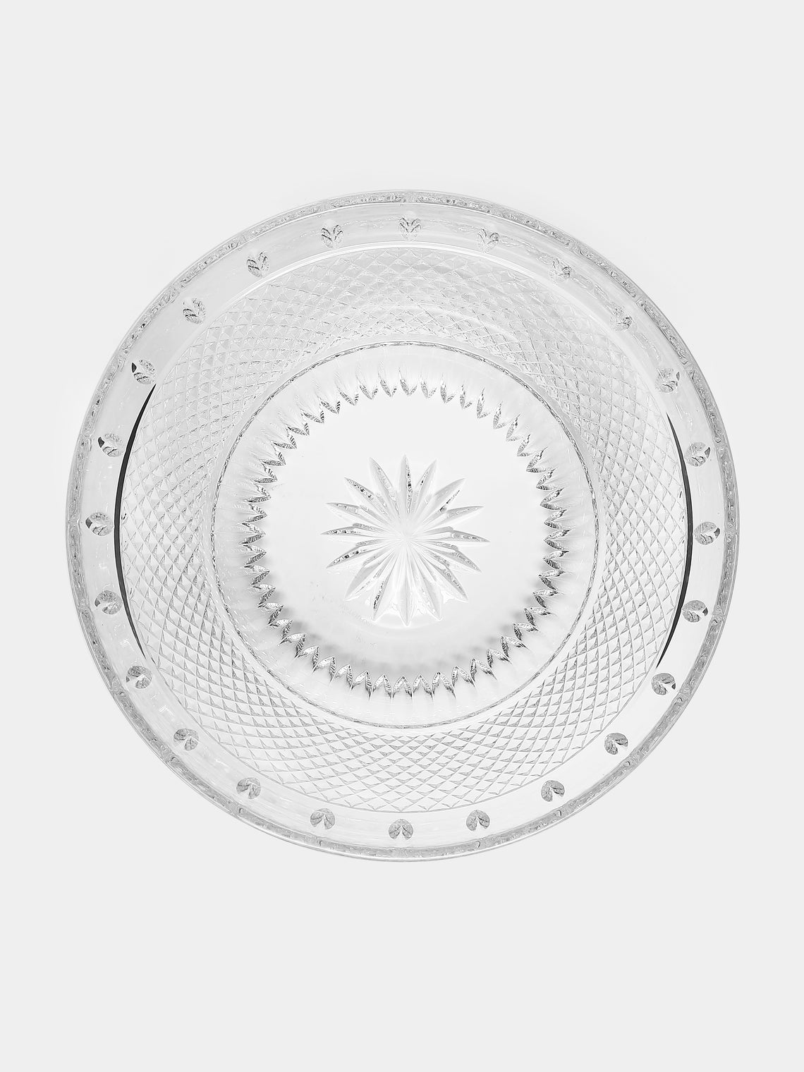 Waterford - Irish Cut Crystal Lace Bowl -  - ABASK