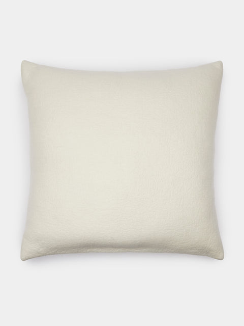 Rose Uniacke - Hand-Dyed Felted Cashmere Large Cushion -  - ABASK - 