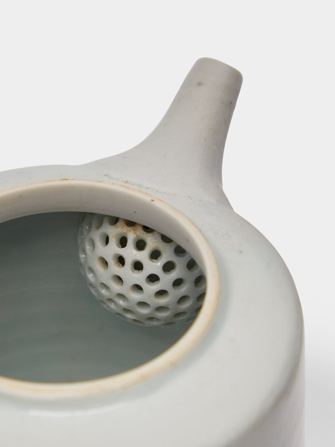 Shimojo Akira - Wood-Fired Ceramic Kyuusu Teapot -  - ABASK