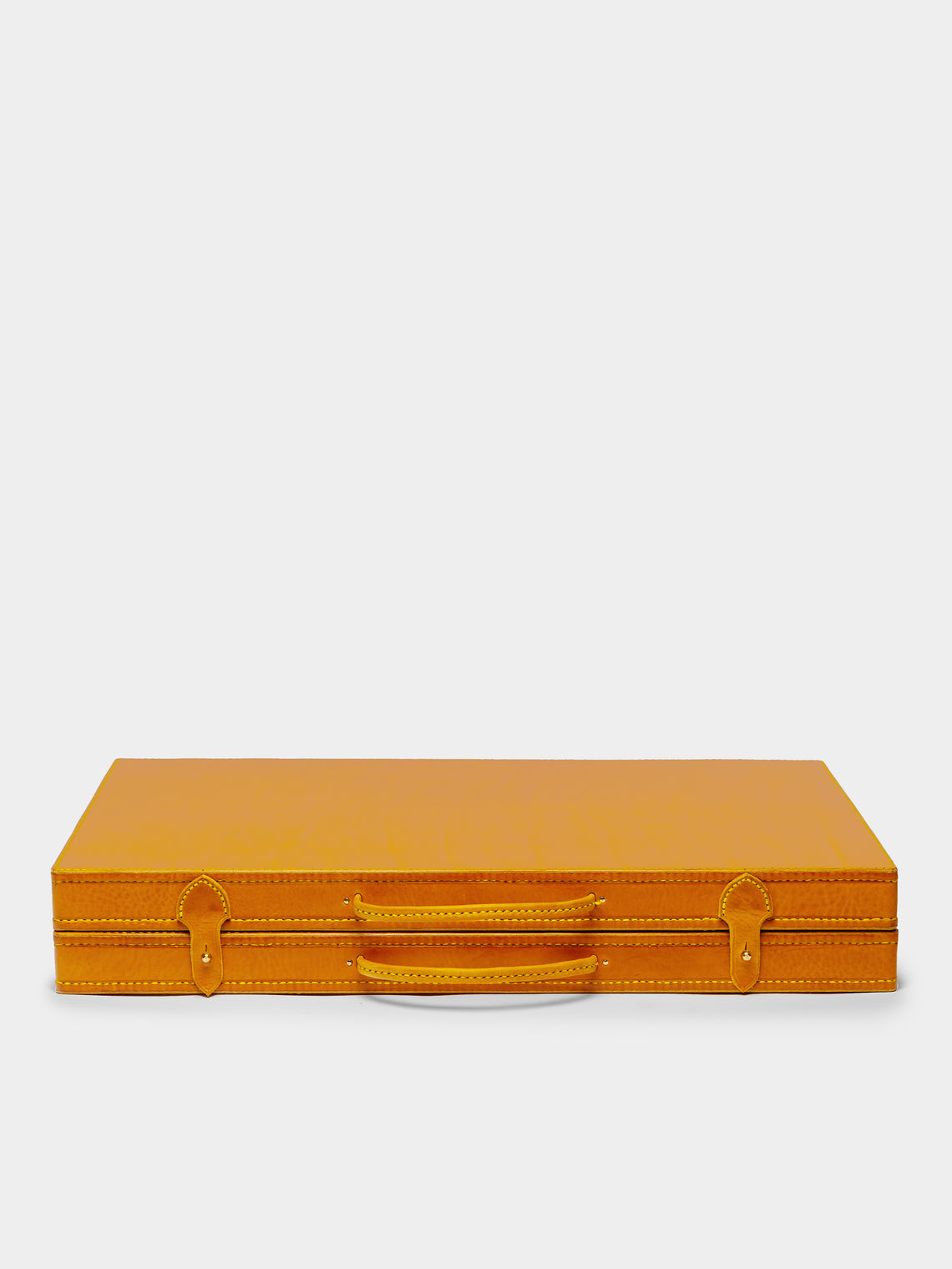Nick Plant - Wood and Leather Backgammon Set -  - ABASK