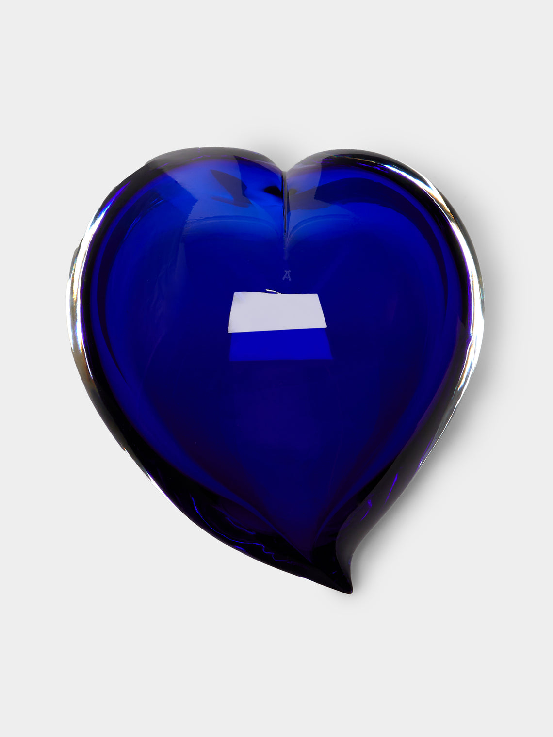 Giberto - Heart Hand-Blown Murano Glass Paperweight -  - ABASK