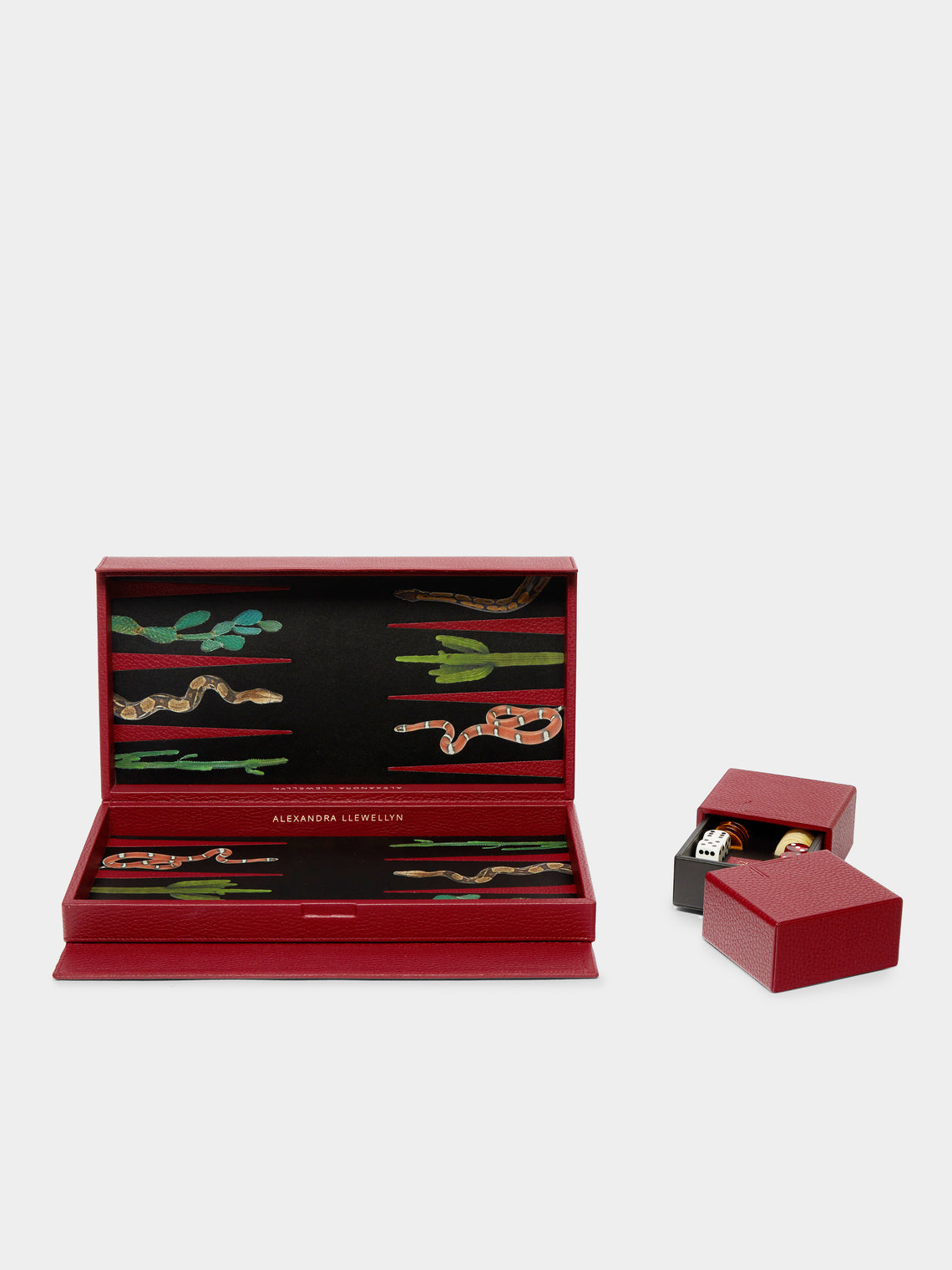 Alexandra Llewellyn - Snake Travel Backgammon Set -  - ABASK