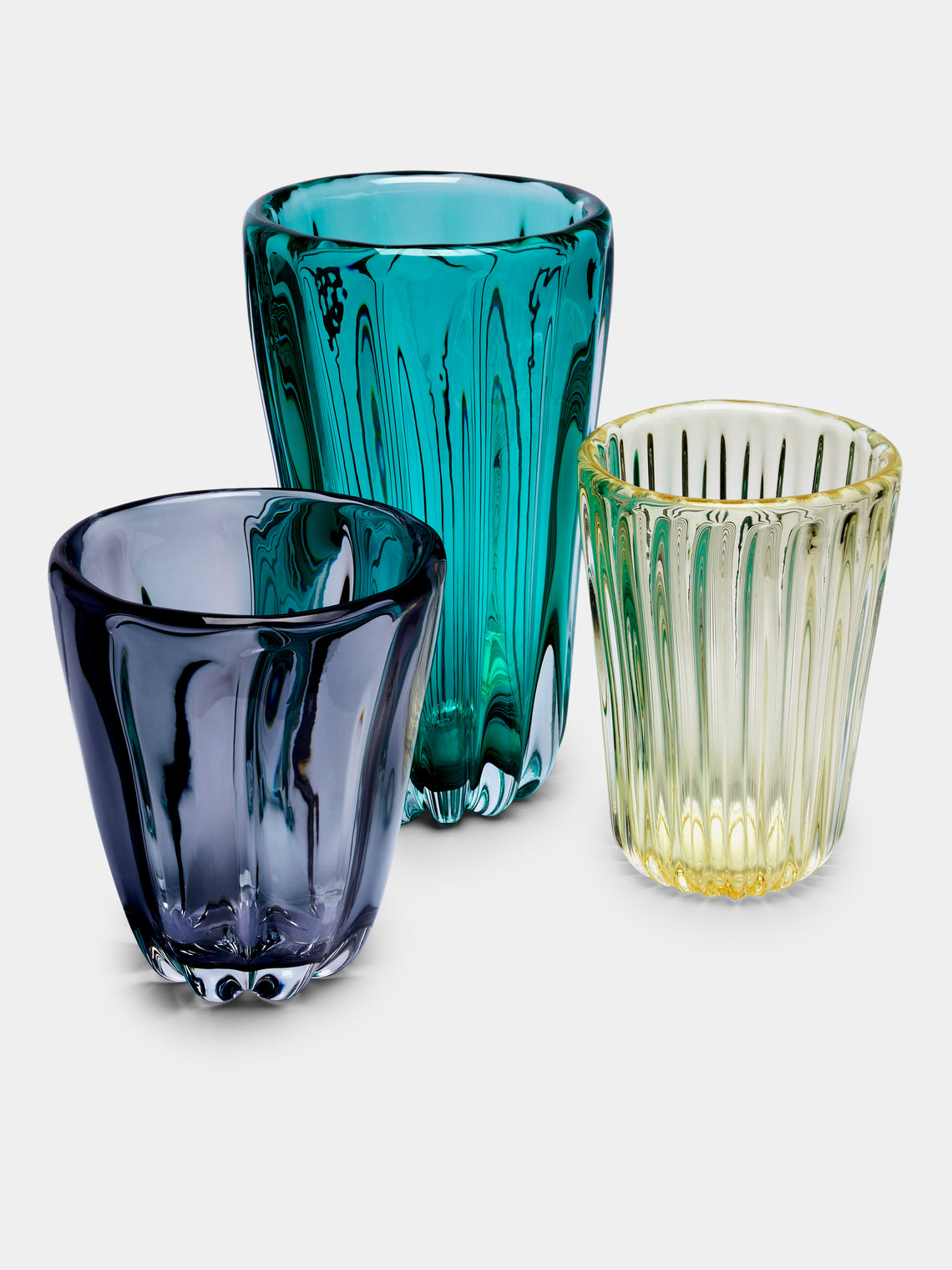 Yali Glass - Fiori Conico Hand-Blown Murano Glass Vase -  - ABASK