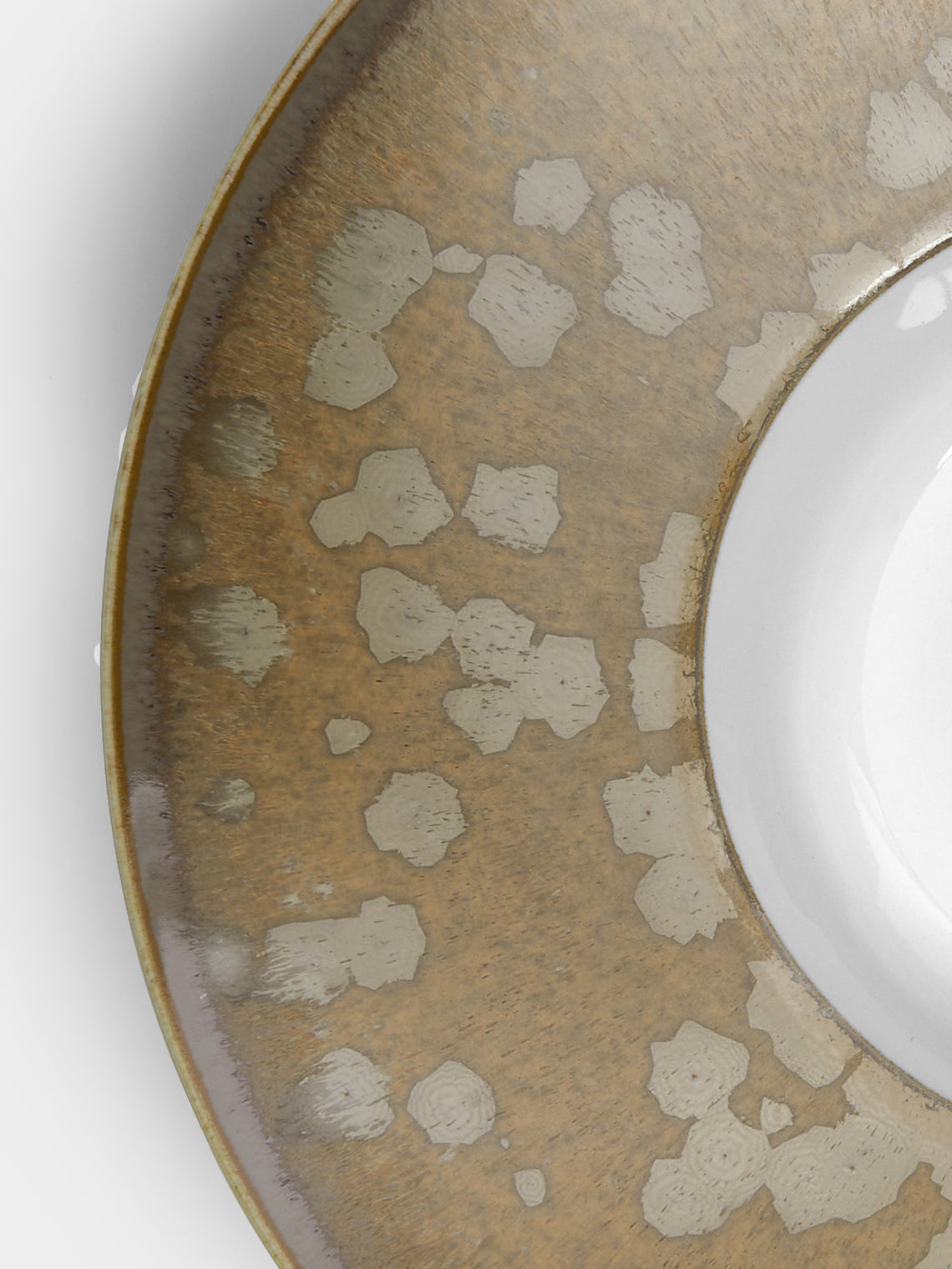 Jaune de Chrome - Basmati Porcelain Large Soup Plate -  - ABASK